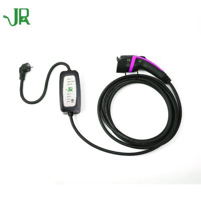 China Other JERI Type 1 Adjustable Level 3 Cable EV Car Plug Electric Vehicle Charging Portable Charger for sale