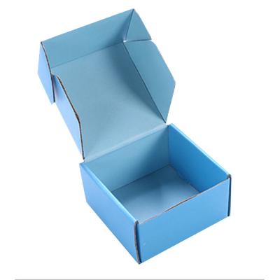 China Recycled Materials Beautifully Customized Corrugated Paper Pizza Packaging Ins Style Jewelry Box Corrugated Box Ad Box for sale