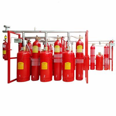 China HFC227ea FM200 Feuerlöschsystem 40L - 180L Heptafluorpropan Feuerlöscher zu verkaufen