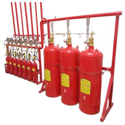 China Flexible FM200 Pipe Network System Clean Agent Fire Fighting System For Warehouse for sale