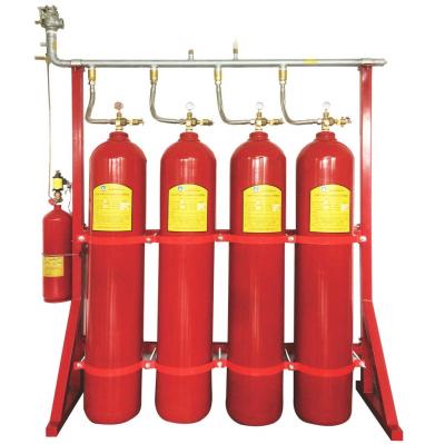 China Inert Gas Fire Prevention System 100L Red IG 100 Fire Suppression System for sale