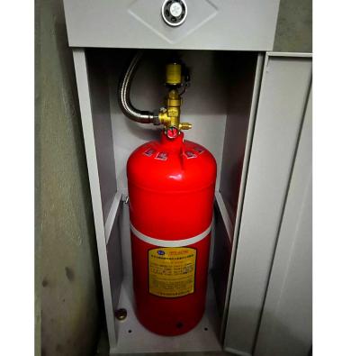 China 40L 33kg FM200 Gas Fire Extinguishing System With Multi Zone Protection for sale