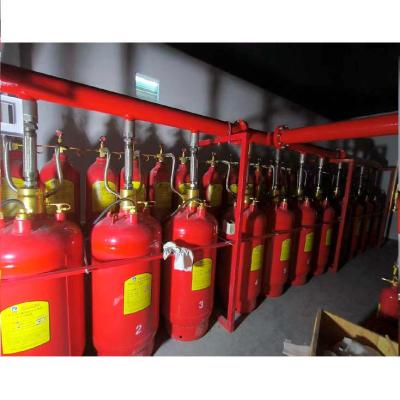 China Manual Automatic FM200 Gas Fire Extinguishing System 120L Colorless And Odorless for sale