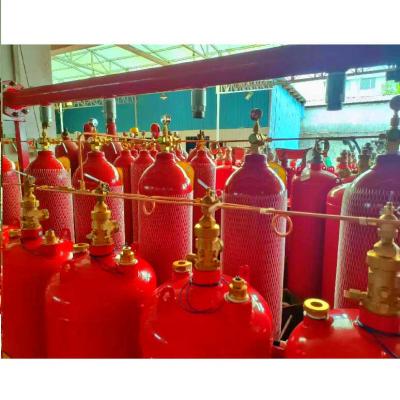 China Heptafluoropropane Fire Protection Equipment FM200 Pipe Network System for sale