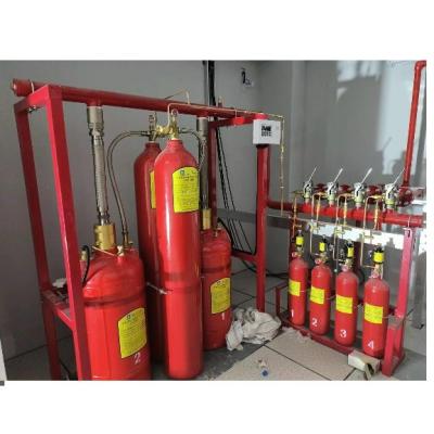 China Purity 99.99% FM200 Pipe Network System For Class A Fire Protection Grade DC24V for sale