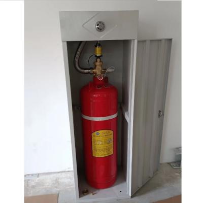 China FM200 gas fire extinguisher with red bottle set alarm system for fire detectio for sale