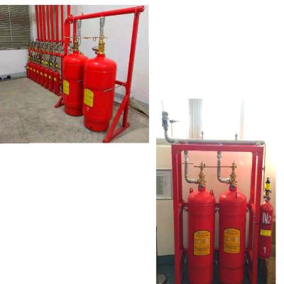 China Heptafluoropropane FM200 Pipe Network System Flexible Gas Fire Extinguishing System for sale