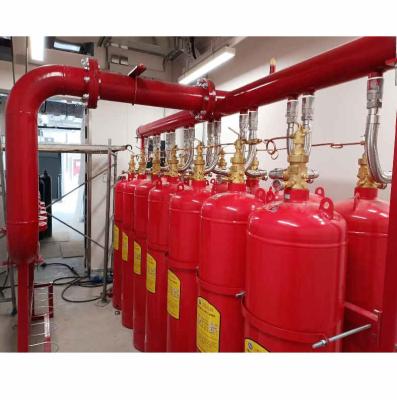 China High Safety Red FM200 Cylinder Heptafluoropropane HFC 227ea Gas Suppression System for sale