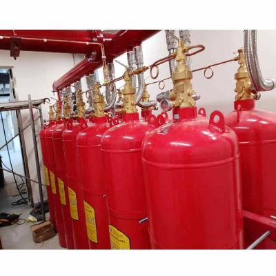 Cina 70L 90L 120L 150L Indoor FM200 Cilindro 2.5Mpa Cilindri di soppressione del gas in vendita