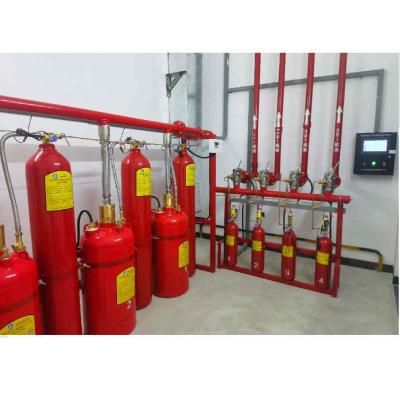 China Heptafluoropropane FM200 Gas Fire Extinguishing System 4.2Mpa / 5.6Mpa Working Pressure for sale