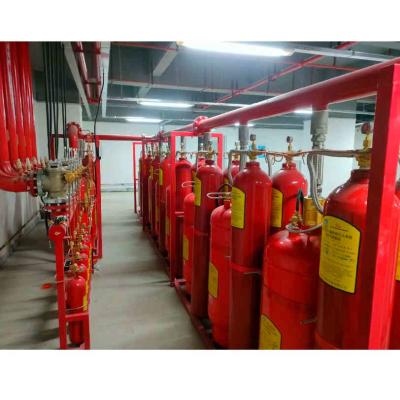 China Heptafluoropropane FM200 Computerruimte brandbestrijding zuiger stroom systeem Te koop