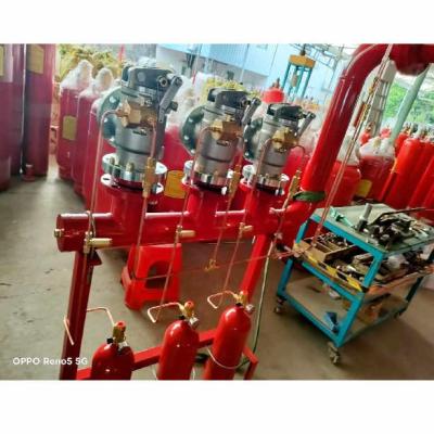 China 5.6Mpa FM200 Kolbenstromsystem HFC-227 Rotzylinder Feuerlöscher zu verkaufen