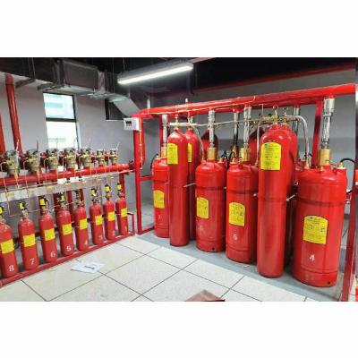 China Pipeline Type FM200 Piston Flow System Heptafluoropropane Gas Suppression System for sale