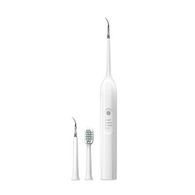 China Tartar Stain Teeth Plaque Black Calculus Remover Ultrasonic Teeth Cleaning Travel Rechargeable Electric Toothbrush Cleaning Ultrasonic Kids Electric Toothbrush for sale