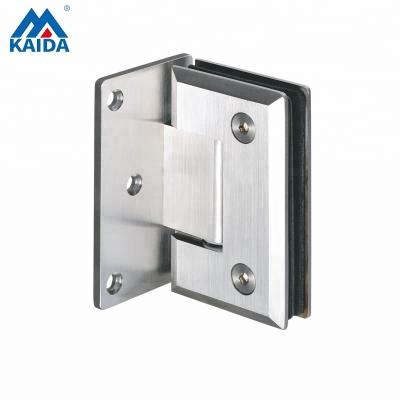 China Shower Door Stainless Steel Shower Door Pivot Glass Hinge For Bathroom Brass Zink Alloy for sale