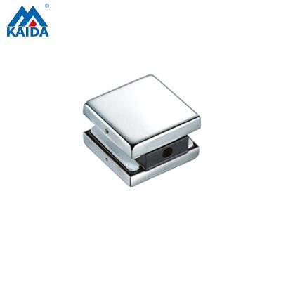 China Modern Glass Stainless Steel Door Lock Patch Fitting L Shape for sale