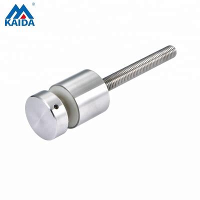 China Adjustable Side Mount Hotel Stainless Steel Glass Railing Standoff Bolts Bracket for sale