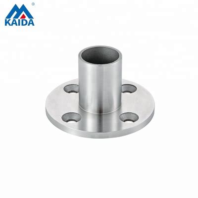 China Hotel Stainless Steel Handrail Baseplate for sale