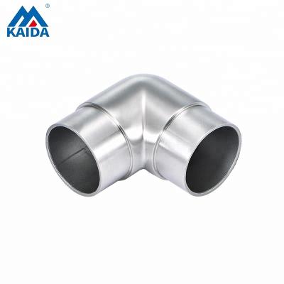 China Hotel Stainless Steel Handrail Railing Tube Elbow in 90 Degree for sale