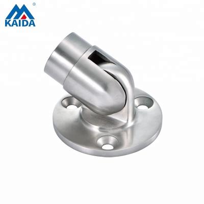 China Hotel Stainless Steel Railing Handrail Wall Flange Adjustable for sale