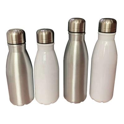 China Sustainable Wholesale Aluminum Thermal Bottles Thermal Drink Bottle 17oz Cheap Price Aluminum Metal Bottle With Lid for sale