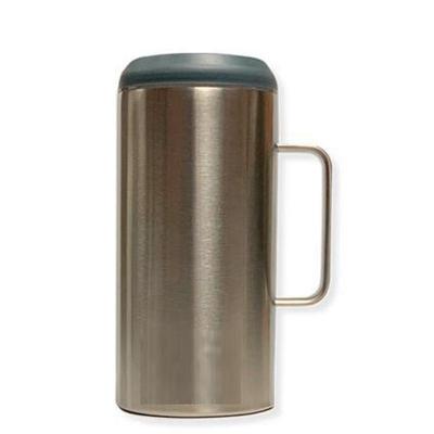 China Stainless Steel 40 Ounce Beer Bottle Viable Glass Holder Cooler Master Portacaguamo 1.2 His Porta Caguama for sale