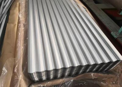 China GL 0.5mm 800mm Galvalume Corrugated Sheet Regular Spangle for sale