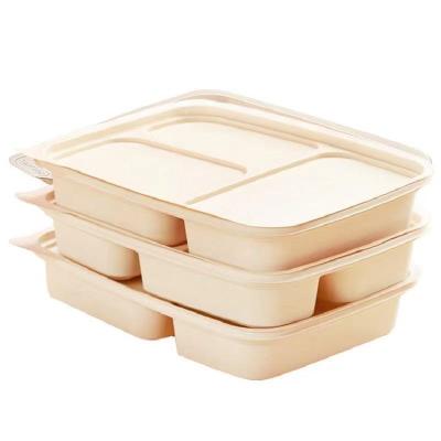 China PLA Microwavable Containers Food Packaging Restaurant Cornstarch Eco Friendly Biodegradable Disposable Food Bowl for sale