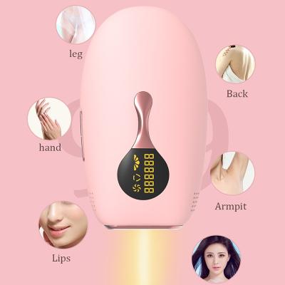 China Professional Hair Removal Instrument Body And Facial Portable Laser Hair Removing Ladies Device for sale