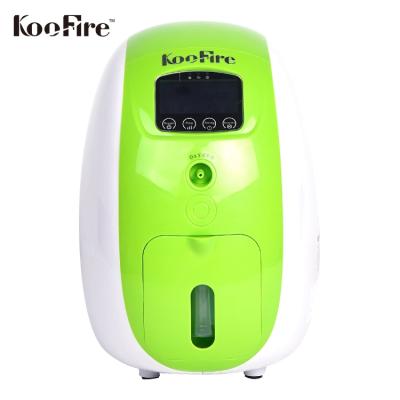 China KOOFIRE Home Use Easy Operation Low Price Portable Oxygen Concentrator Machine 378*268*373mm for sale