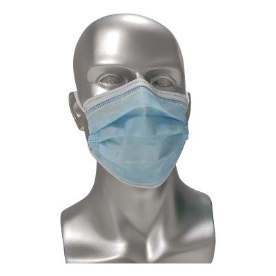 China Plain Packed Flat Disposable Mask Waterproof Nonwoven Disposable Face Mask-Medical for sale