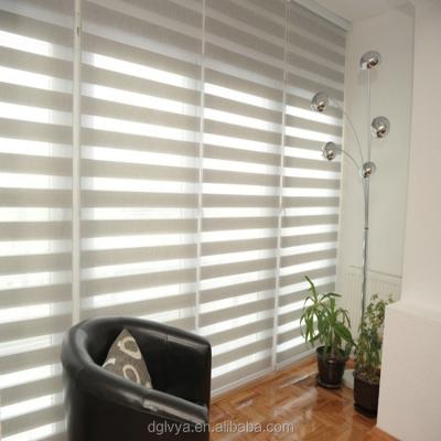 China 2018 new design double color zebra venetian curtains for living room/bedroom for sale