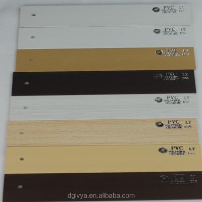 China High Quality Flame Retardant PVC 50mm Venetian Blinds LY10  Manual Operation for sale