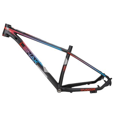 China New Design New Racing Painted Aluminum Alloy Full Suspension Mountain Bike Frame 27.5*L600 for sale