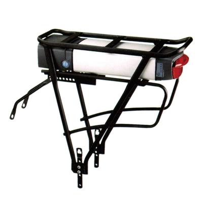 China Good Quality Light and Comfortable Stationary Non-slip Steel Rack Carrier Mountain Bike Rear Luggage Carrier 40cm*20cm*60cm for sale