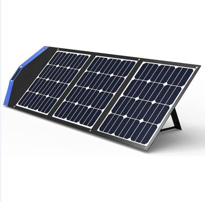 China Waterproof Customized Outdoor USB/DC/Type-C 3 Output 90W Solar Panel Mobile Power Bank Foldable Solar Panels for sale