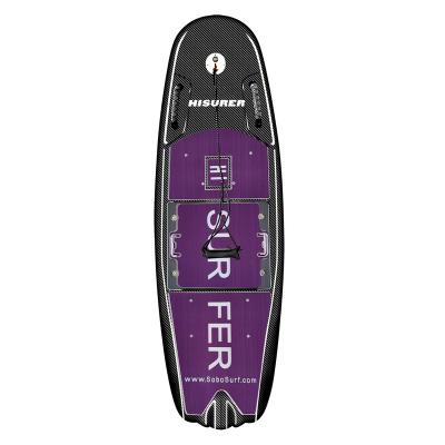 China HISURFER Unisex Factory Sells New Jet Powered Water Sports Carbon Fiber Powered Longboard Electric Surfboard for sale