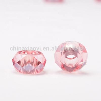 China Popular Eco-friendly DIY Crafts Prepare Chess Bead Charm Resin Cutting Ball Rhinestones Loose With Center Hole Garment Accessories for sale