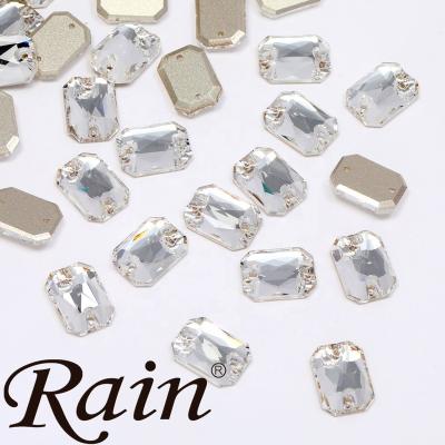 China Free Sample Wholesale Free Sample Flatback Crystal Cut Sew On Button Back Rhinestone For Wedding Gymnastics Costume Accessory for sale