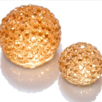 China Popular Flat Bottom Design Rhinestone Sugar Ball Garment Accessories Various of Flatback Item Resin Beads for sale