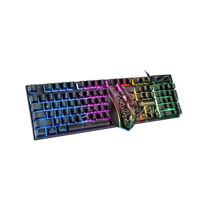 China QM-J006D500 Good Quality Gaming Goods Mechanical Mouse Keyboard Set In Switches Waterproof Use for sale