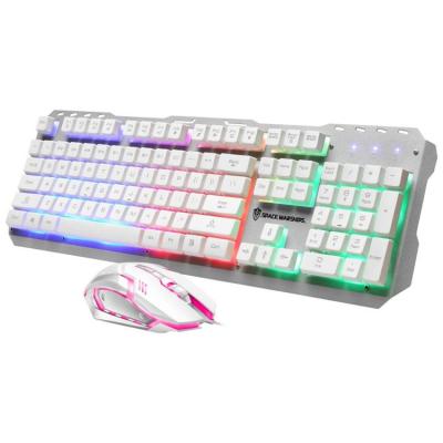 China Factory Wholesale Price Programmer Mechanical Gaming QM-J009GT500 Waterproof Portable Mouse Keyboard Set for sale