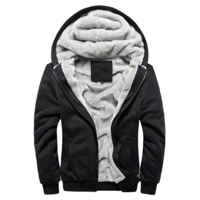 China New breathable thick warm anorak jackets for men hooded plus size mens sports jacket for sale