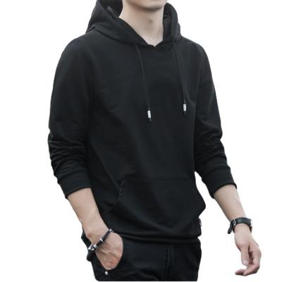 China Unisex Solid Color Jacket Hooded Velvet Anti-pilling Tops Loose Size Hoodies Men Plus Size Sportswear for sale