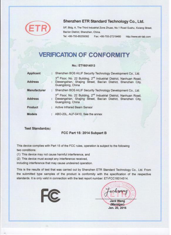 FCC - Shenzhen Huoba Fire Emergency Safety Technology Co., Ltd.