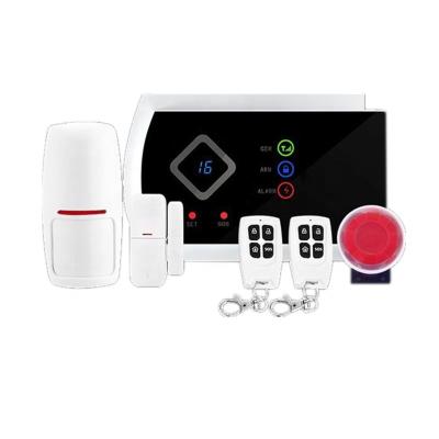 China ABH Housing 99 Zones Wireless Smart Home Security 433Mhz Anti Theft App Controlled Alarm System for sale