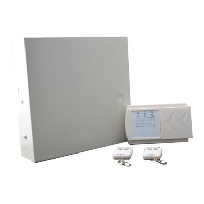 China Metal Box Bedroom Security Wired and Wireless Alarm System Wireless Panel 433Mhz 255mm*235mm*70mm for sale