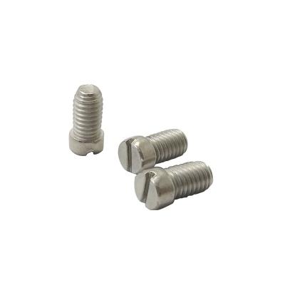 China Hot Sale Steel Cheese Relay Slotted Terminal Block Screws for sale