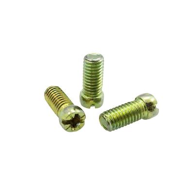 China Free Samples Available Cheese Electric Meter Screws Box Electric Screws In Green Zinc Plating for sale