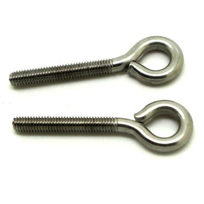 China Dongguan Stainless Steel Machine Wire Eye Screw Hook M6 for sale